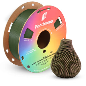 Panchroma™ Dual Matte PLA (Formerly PolyTerra™ Dual) - Camouflage (Dark Green- Brown) - 1.75mm - 1KG